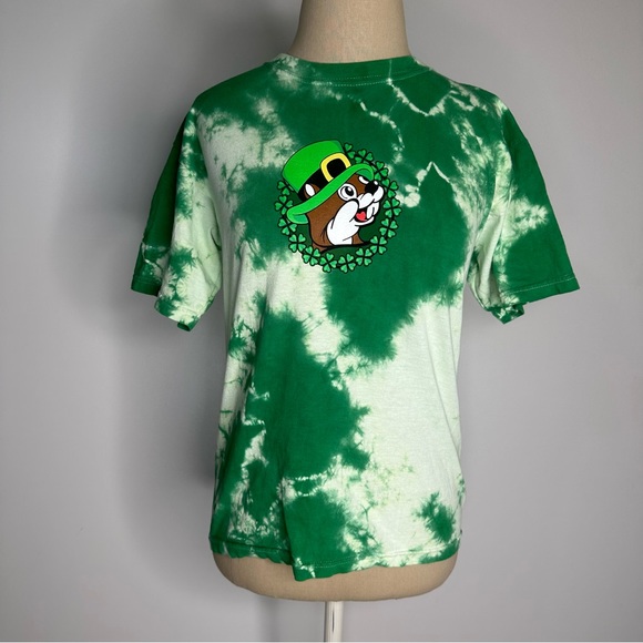 Buc-ee's Irish St. Patrick's Day T-Shirt Green YL - Picture 1 of 16
